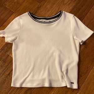 I’m selling a white and black shirt